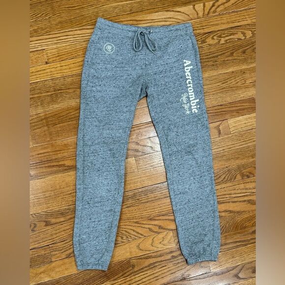 Abercrombie & Fitch Gray Joggers Sweatpants Womens Size XS - Picture 3 of 10